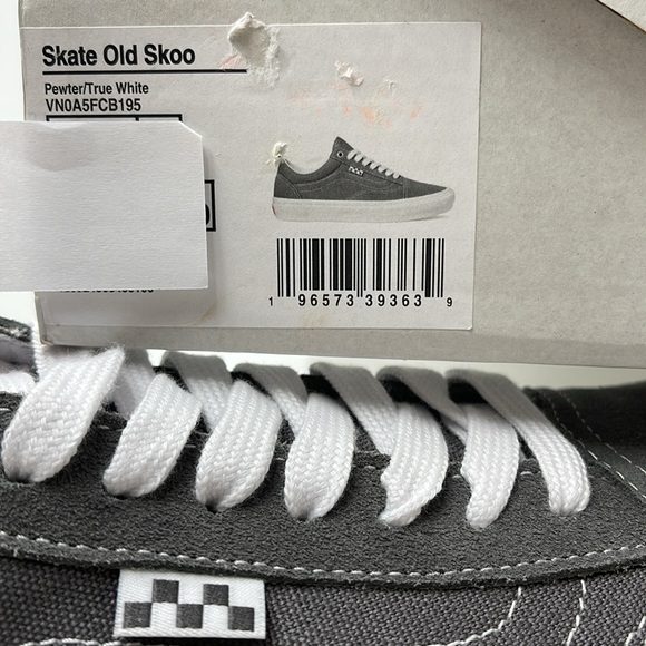 Vans Men’s Skate Old Skool 
Pewter/True White
VN0A5FCB195 Sneakers - Picture 16 of 16